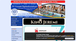 Desktop Screenshot of gimnazjum.liceumxv.edu.pl